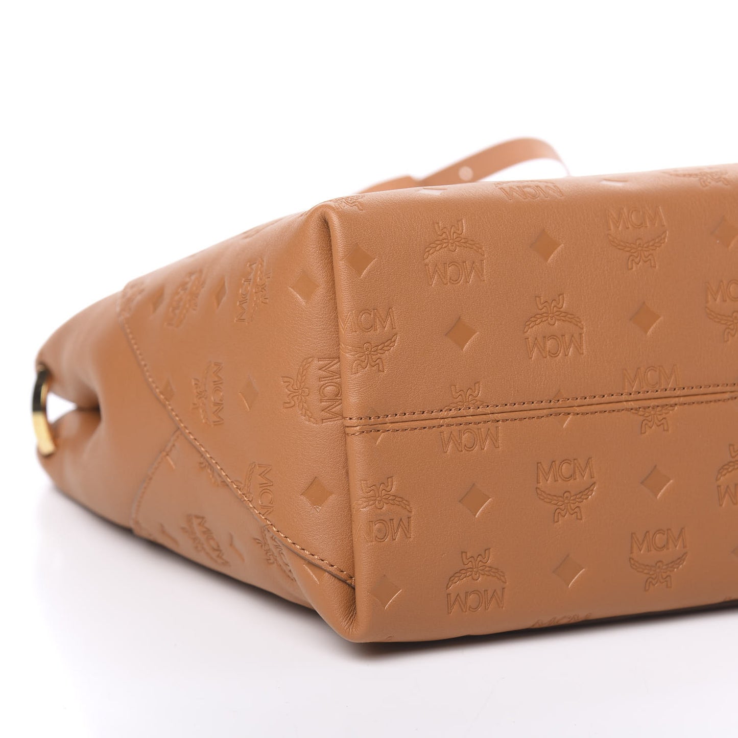 Calfskin Ottomar Monogram Medium Klara Hobo Cognac
