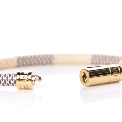 Louis Vuitton Damier Azur Keep It Bracelet 17 5 of 6