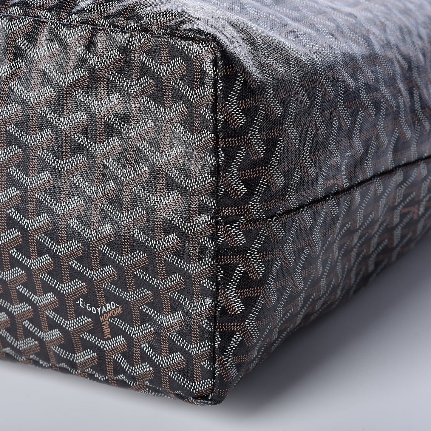 Goyardine Saint Louis GM Black Gold