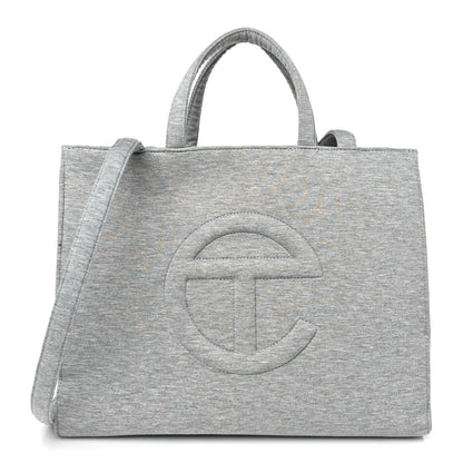 Telfar X UGG Fleece Medium Shopping Bag Grey 1 of 8