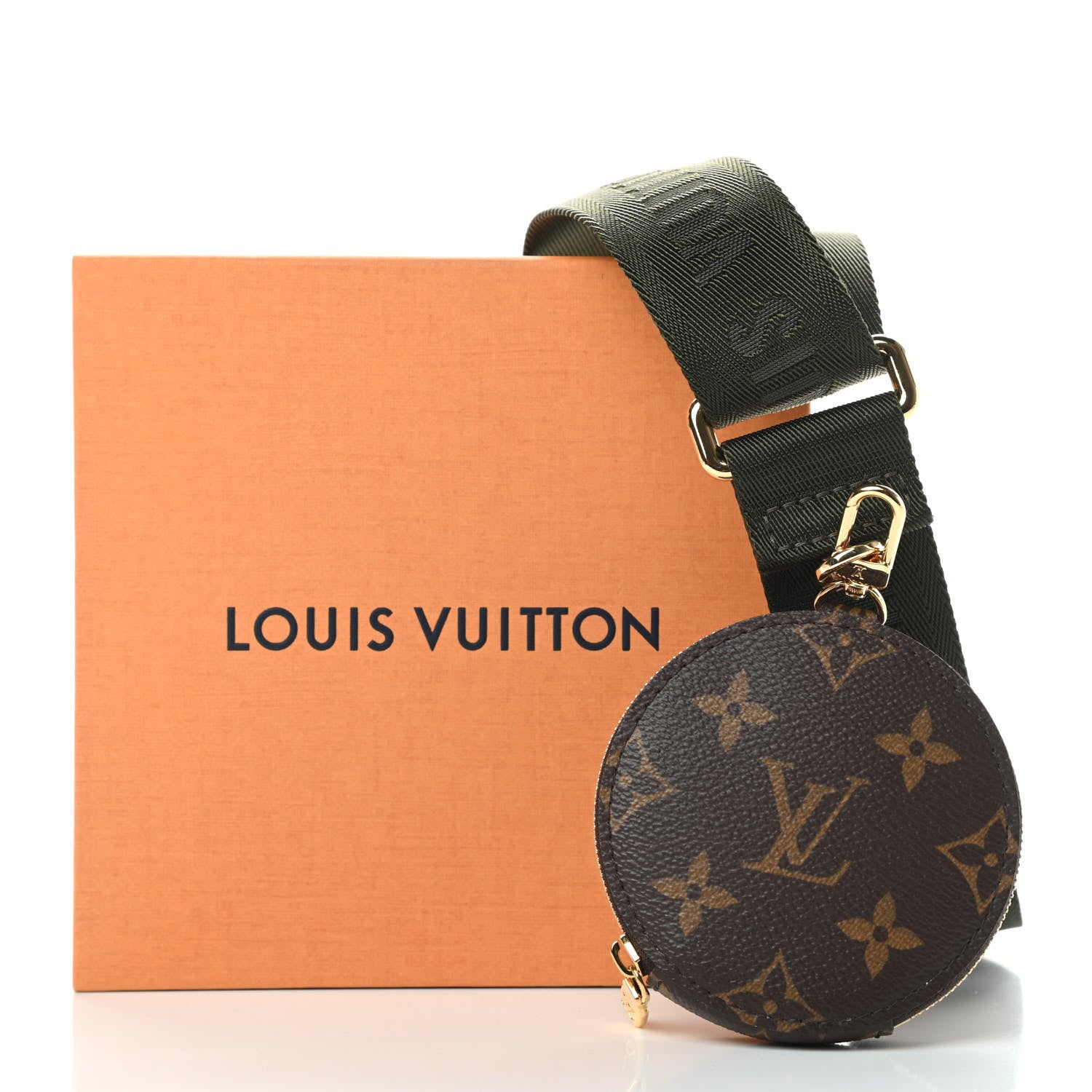 Louis Vuitton Monogram Multi Pochette Accessories Bandouliere Shoulder Strap Kaki 6 of 6