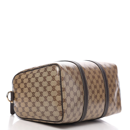 Gucci Crystal Monogram Medium Joy Boston Dark Brown 3 of 9