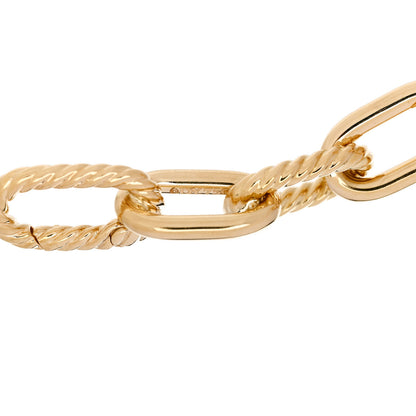 David Yurman 18K Yellow Gold 11mm Madison Classic Chain Bracelet 3 of 3
