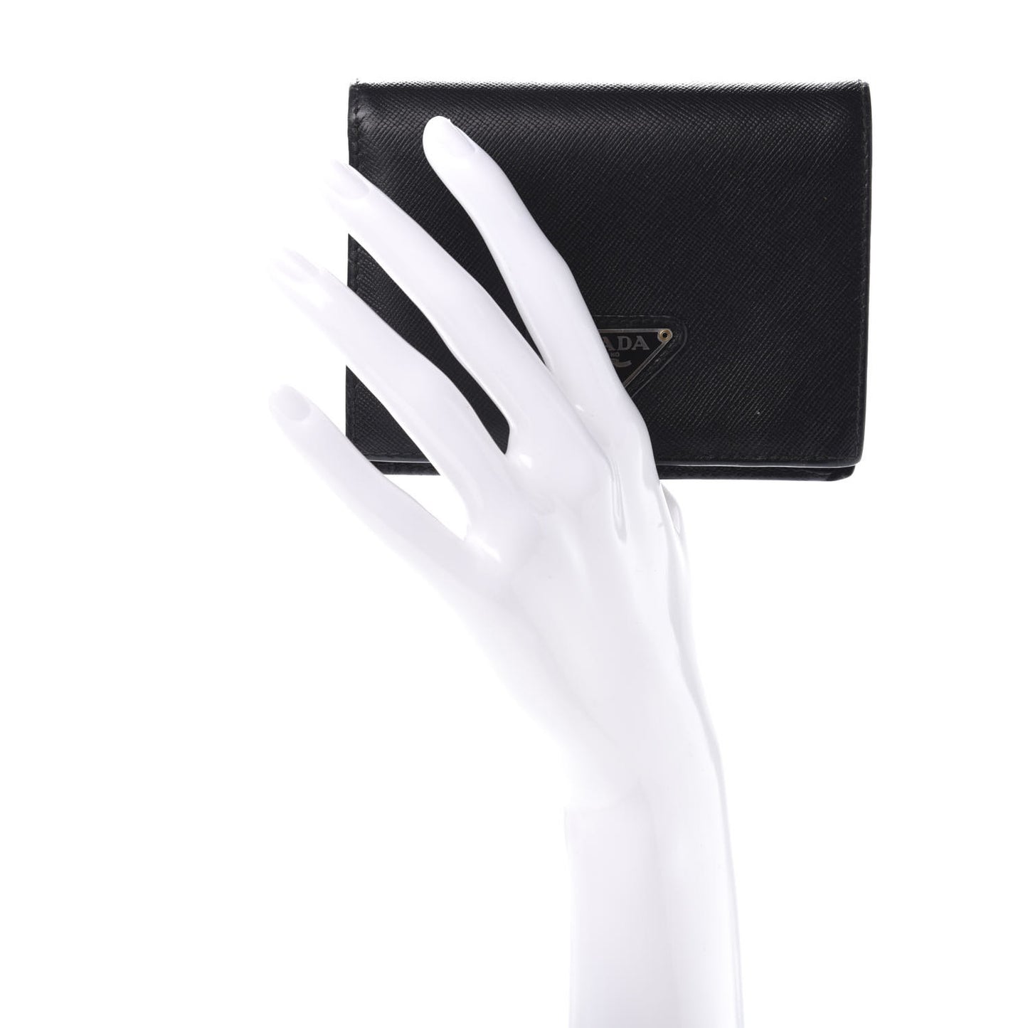 Saffiano Bi-Fold Wallet Black