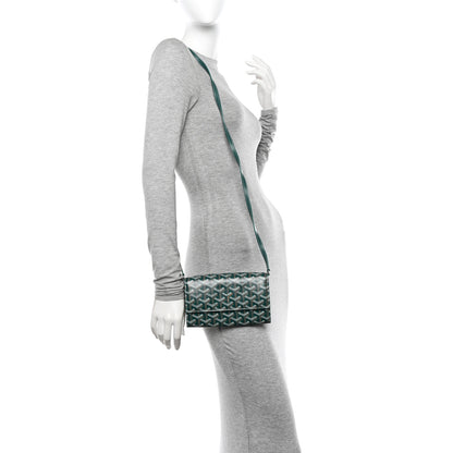 Goyard Goyardine Varenne Continental Wallet Green 2 of 10