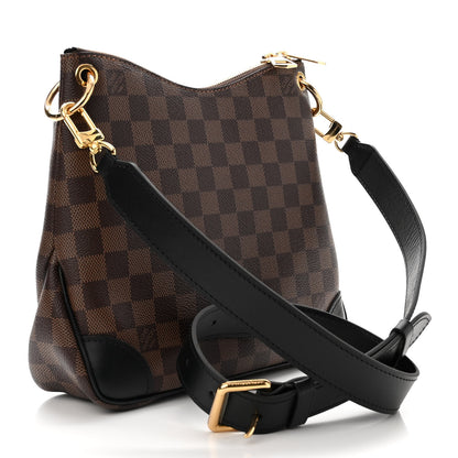 Louis Vuitton Damier Ebene Odeon PM Black 3 of 9