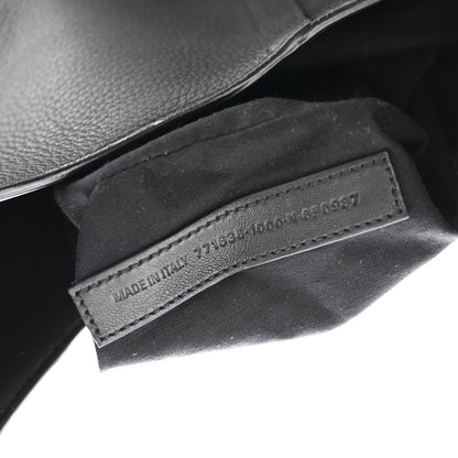 Balenciaga Grained Calfskin Medium Locker Hobo Black 7 of 13