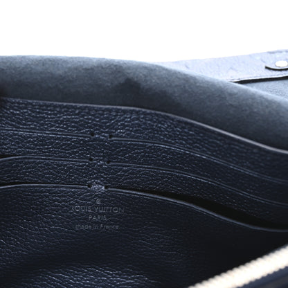 Louis Vuitton Metalli Empreinte Monogram Vavin Chain Wallet Navy Nacre 5 of 9