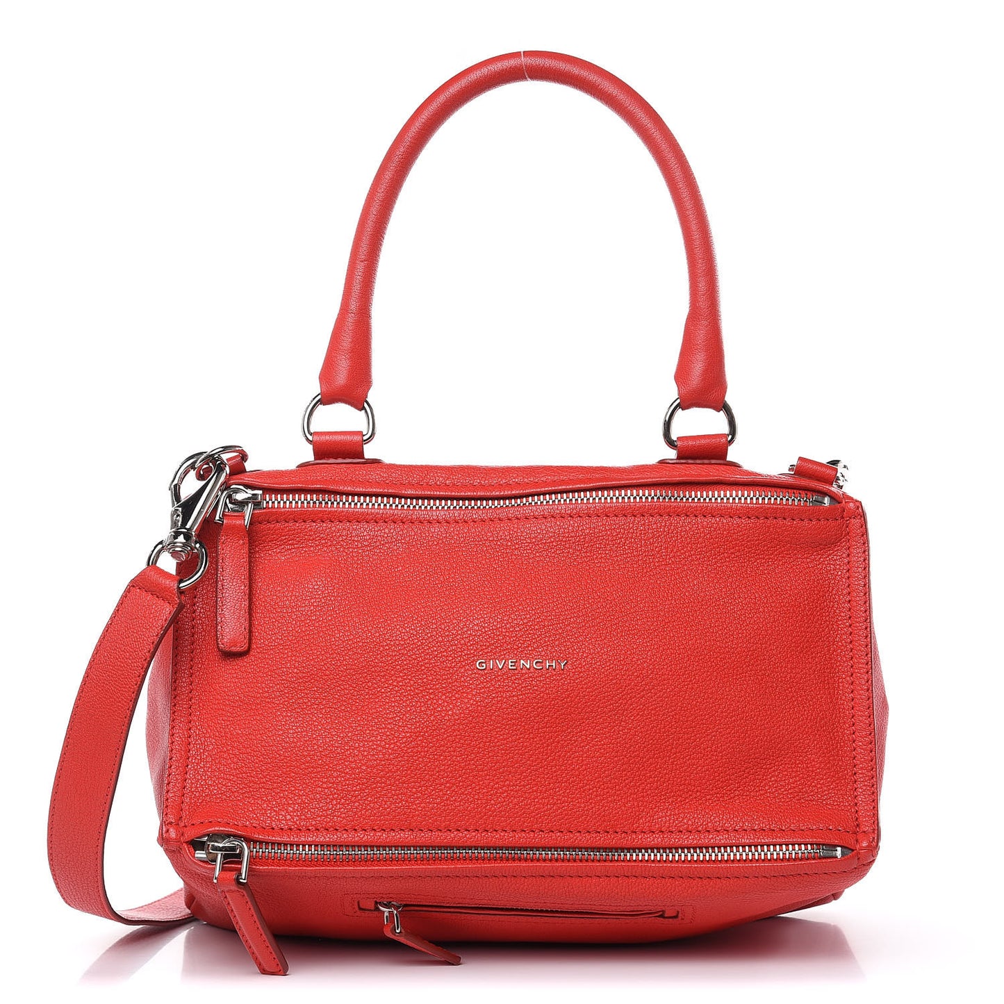 Goatskin Medium Pandora Red