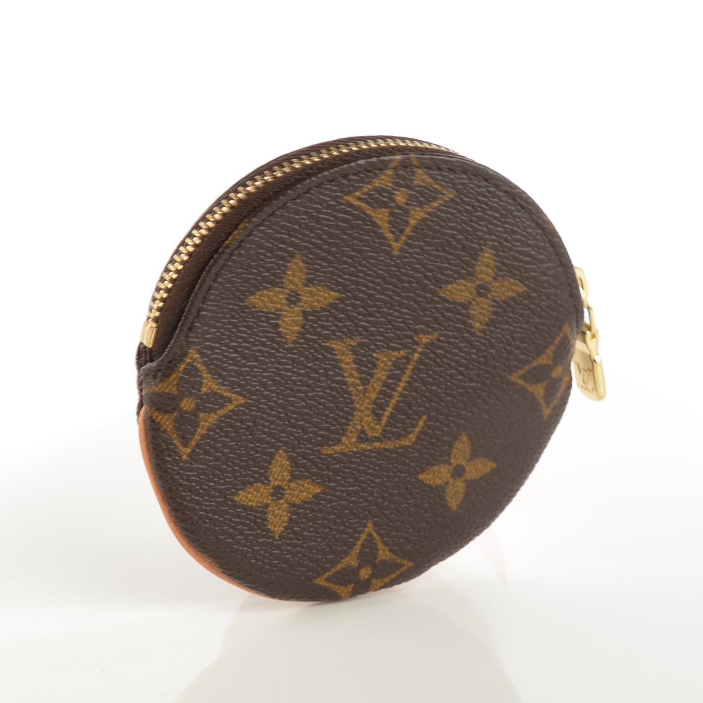 Monogram Round Coin Purse