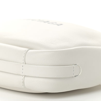 Balenciaga Calfskin Logo S Everyday Camera Bag White 11 of 15