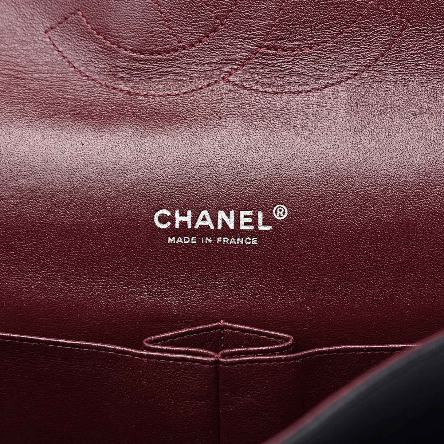 Lambskin Quilted Maxi Double Flap Black