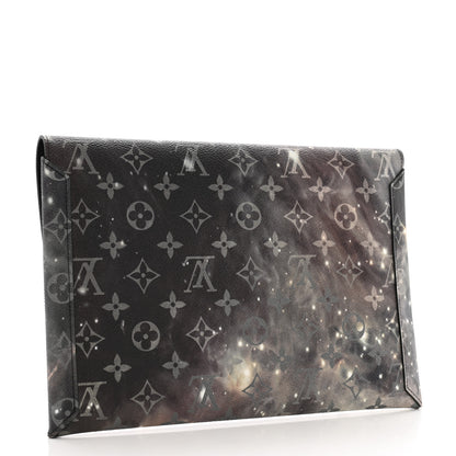 Louis Vuitton Monogram Galaxy Pochette Alpha Triple 3 of 8