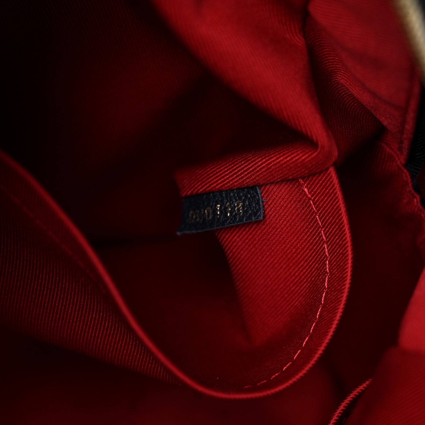 Empreinte Ponthieu PM Marine Rouge