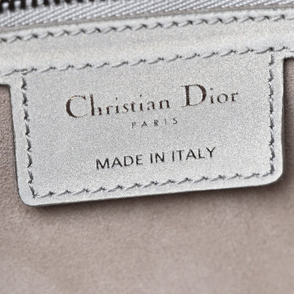Christian Dior Calfskin Macrocannage Small Diorcamp Messenger Argent 6 of 11