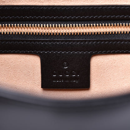 Gucci Boarded Dyana Lux Calfskin Medium Jackie 1961 Hobo Black 8 of 10