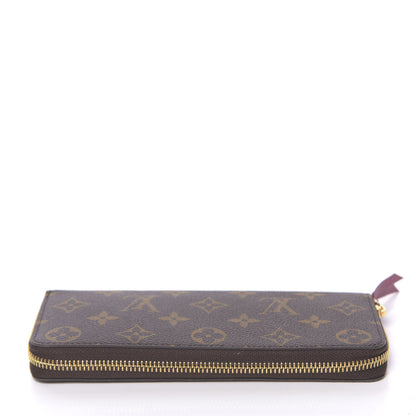 Louis Vuitton Monogram Clemence Wallet Fuchsia 9 of 10