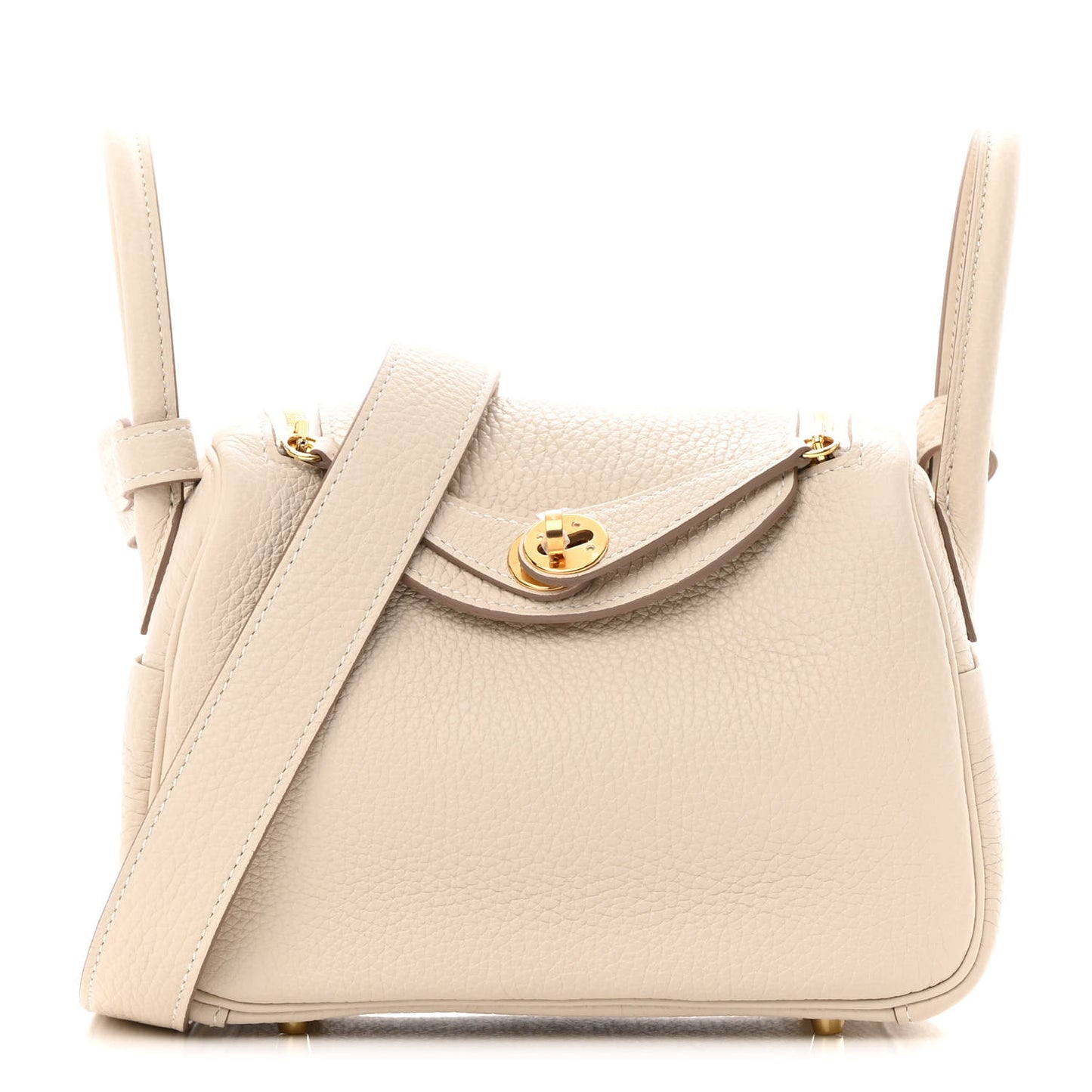 Taurillon Clemence Mini Lindy 20 Craie