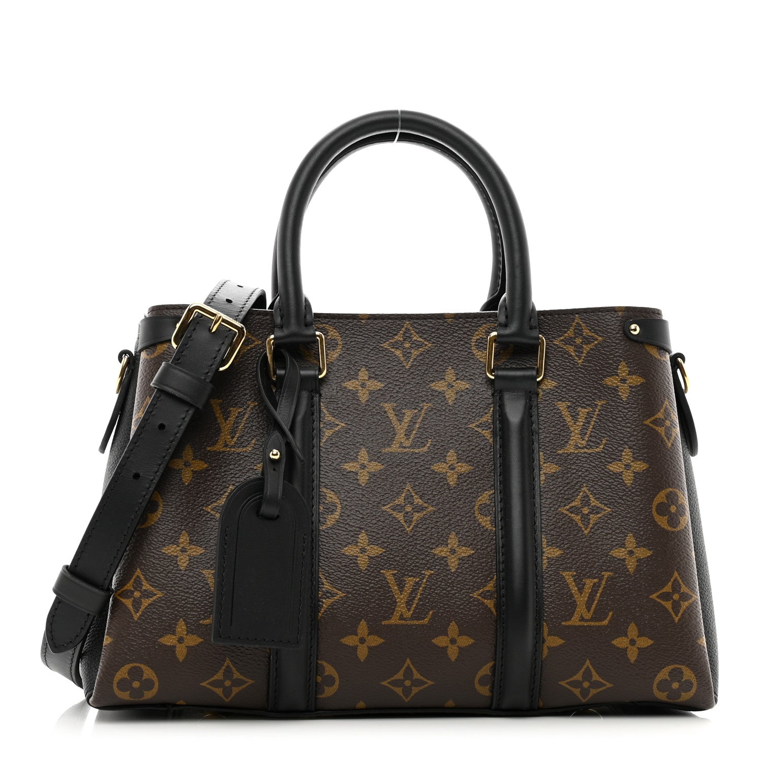 Louis Vuitton Monogram Soufflot BB Black 1 of 9
