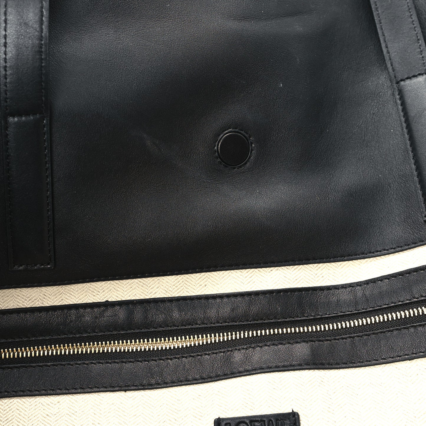Calfskin Flamenco Knot XL Shoulder Bag Black