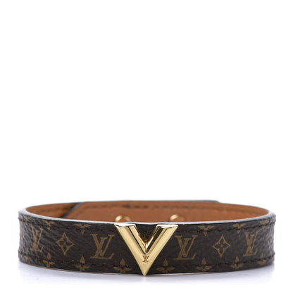 Louis Vuitton Monogram Essential V Bracelet 19 1 of 7