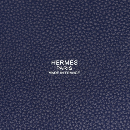 Hermes Taurillon Clemence Picotin Lock 22 MM Bleu Saphir 5 of 8