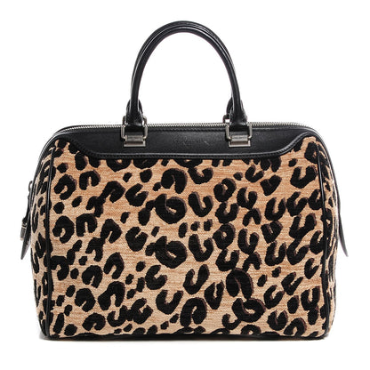 Louis Vuitton Jacquard Velvet Leopard Print Stephen Sprouse Speedy 1 of 8