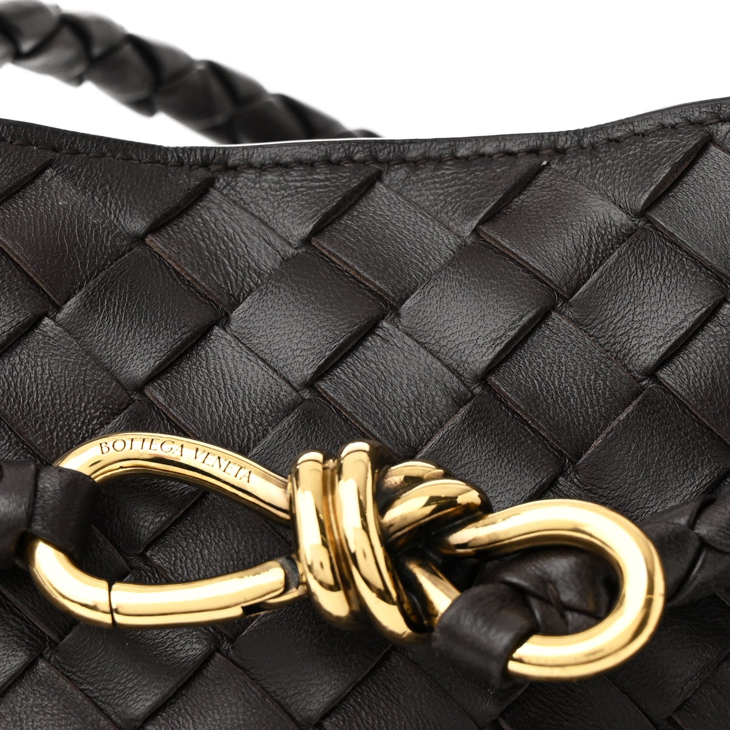 Bottega Veneta Nappa Intrecciato Medium Andiamo Shoulder Bag Fondant 7 of 9