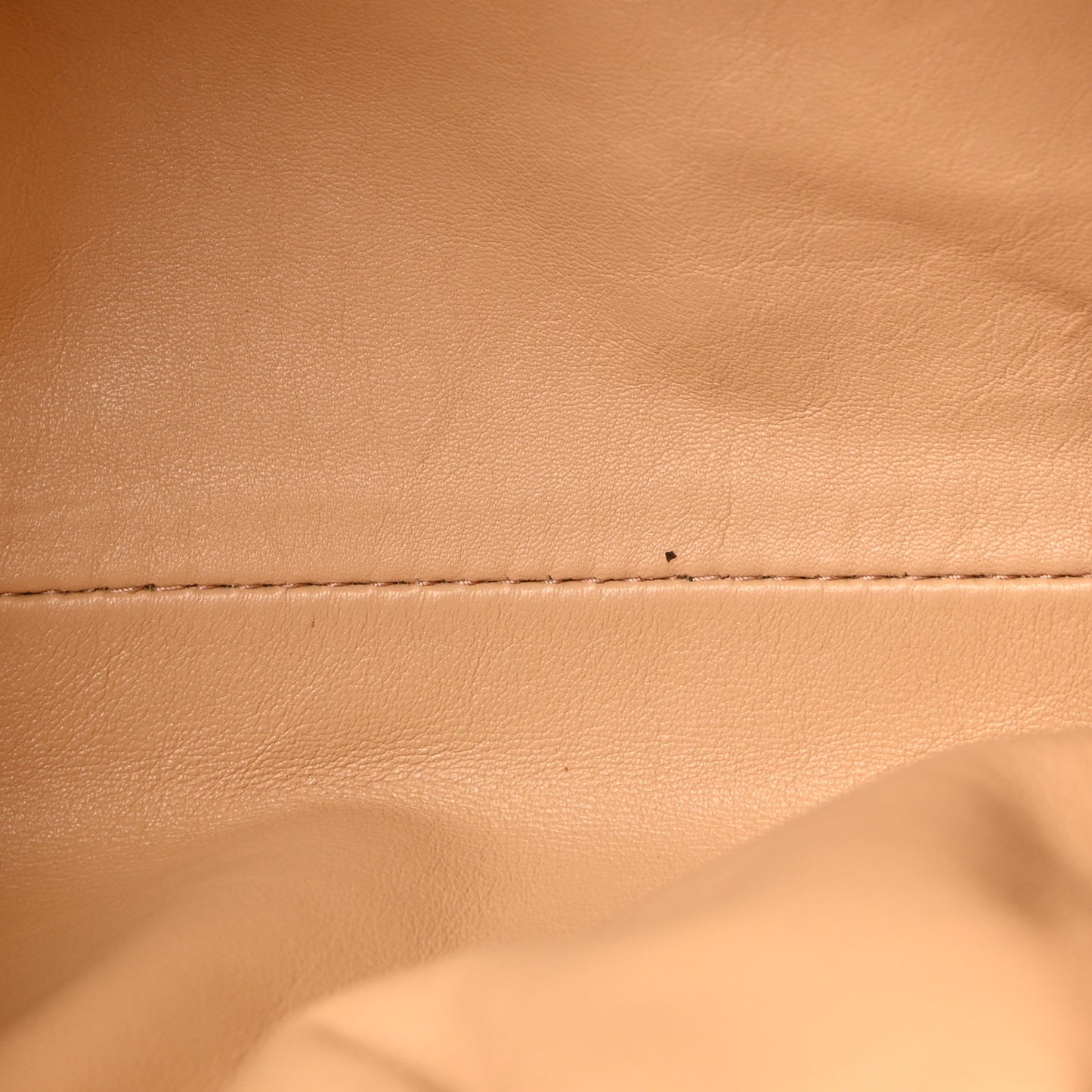 Butter Calfskin The Mini Pouch Almond