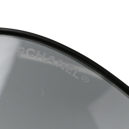 Chanel Aviator CC Sunglasses 4189-T-Q Black 6 of 7