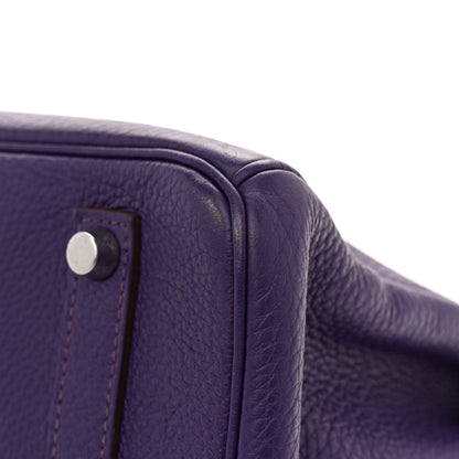 Hermes Togo Birkin 35 Iris 12 of 13