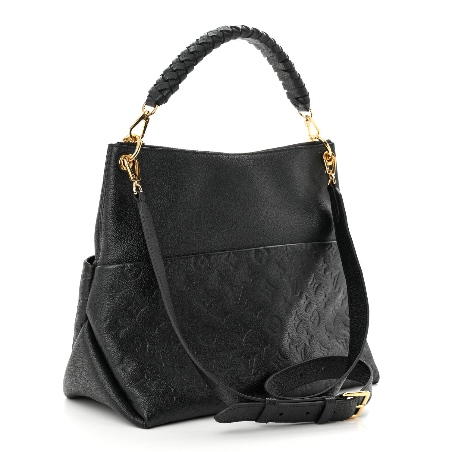 Louis Vuitton Empreinte Maida Hobo Black 3 of 10