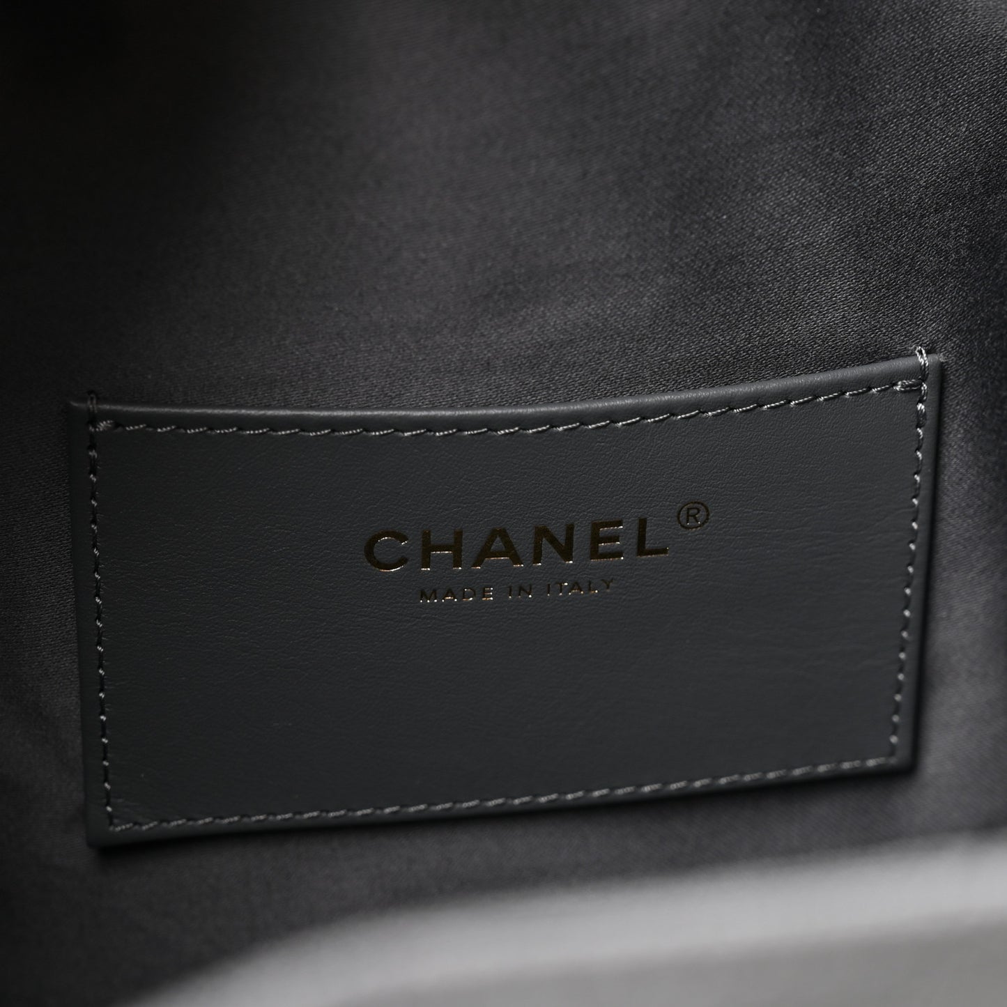 Caviar Quilted Medium Chanel 25 Handbag Dark Grey