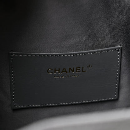 Chanel Caviar Quilted Medium Chanel 25 Handbag Dark Grey 6 of 12