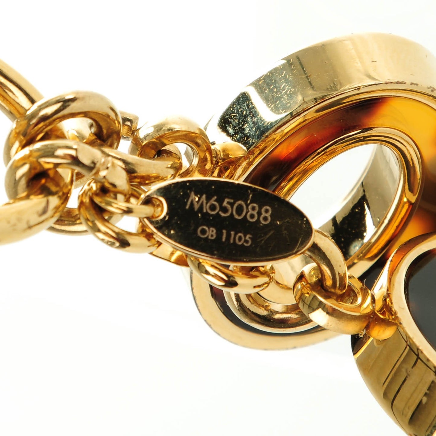 Acetate Confidence Bag Charm Key Holder
