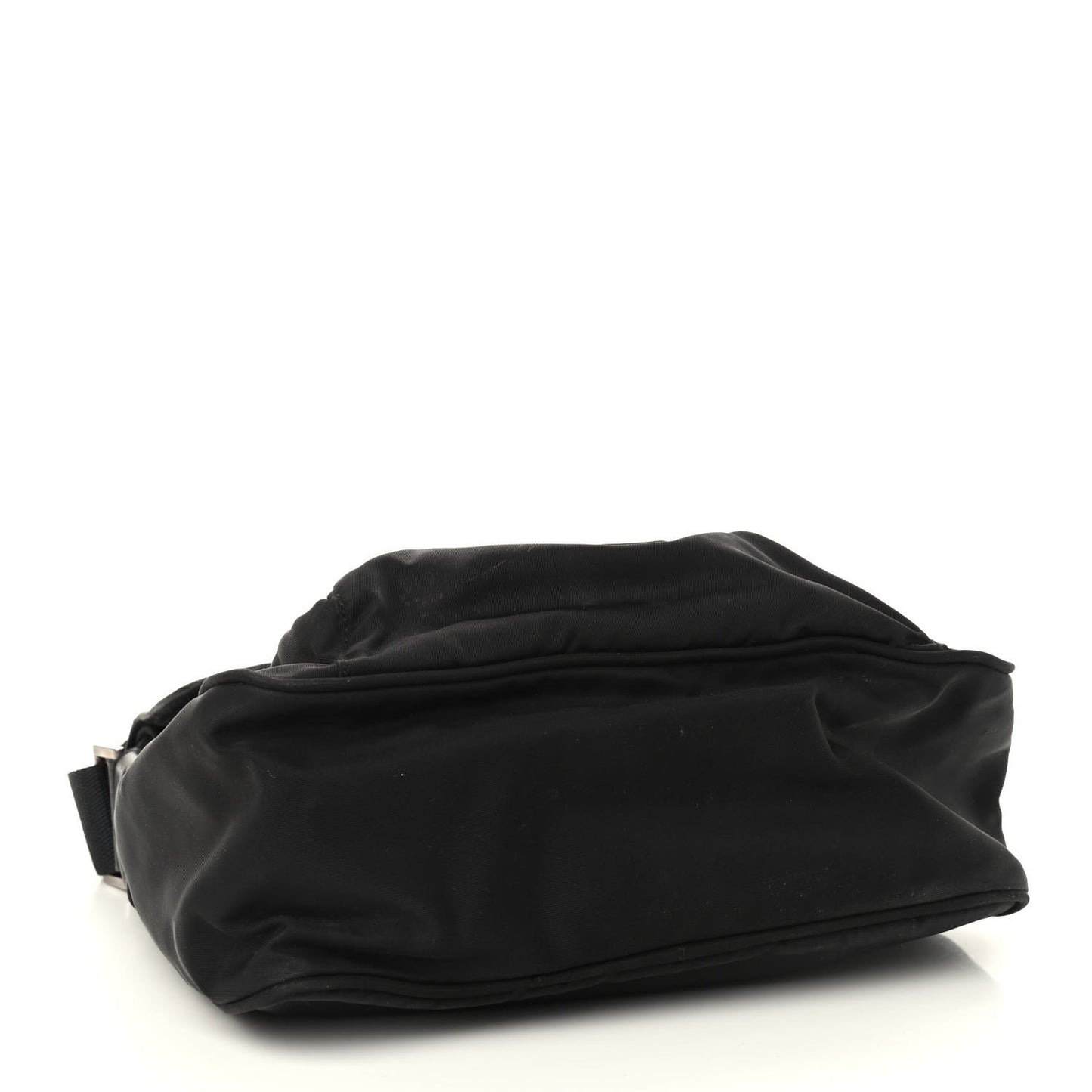 Nylon Vela Sport Messenger Bag Black