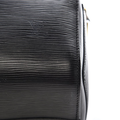 Louis Vuitton Epi Speedy 25 Black 9 of 12