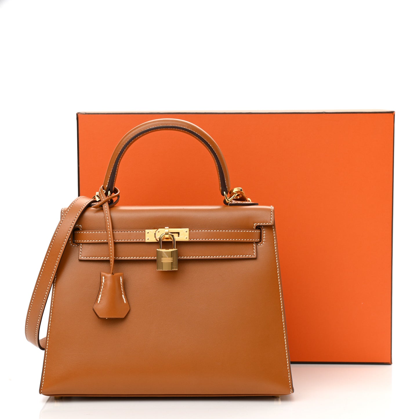 Veau Butler Kelly Sellier 25 Natural Sable