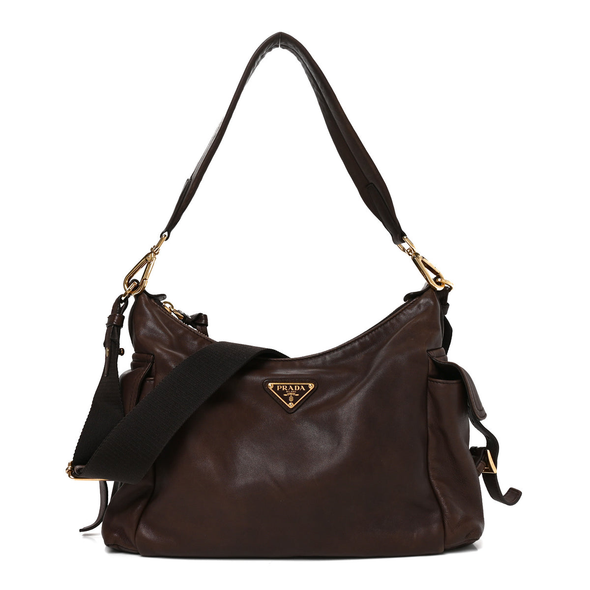 Nappa Explore Shoulder Bag Coffee