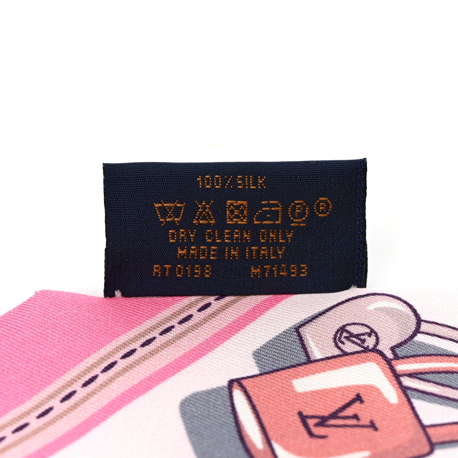 Louis Vuitton Silk Monogram A la Folie BB Bandeau Light Pink 4 of 4