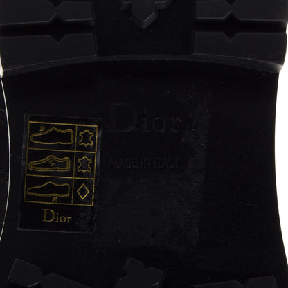 Christian Dior Calfskin Empreinte Ankle Boot 38.5 Black 7 of 11