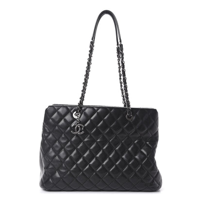 Chanel Caviar Quilted City Shopping Tote Black 1 of 11