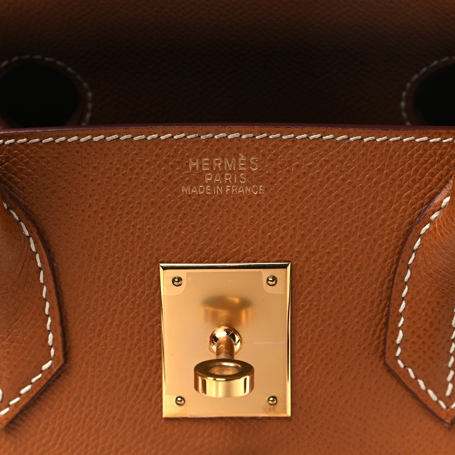 Hermes Courchevel Birkin 30 Gold 6 of 9