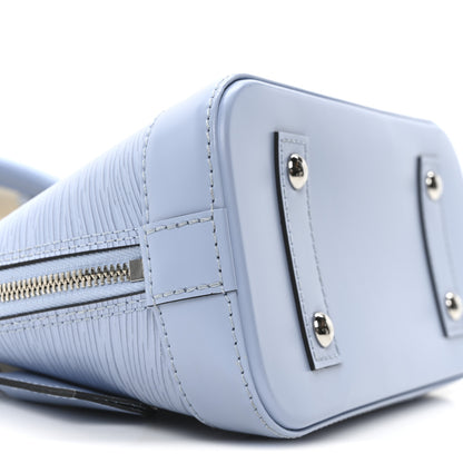 Louis Vuitton Epi Jacquard Alma BB Bleu Nuage 8 of 9