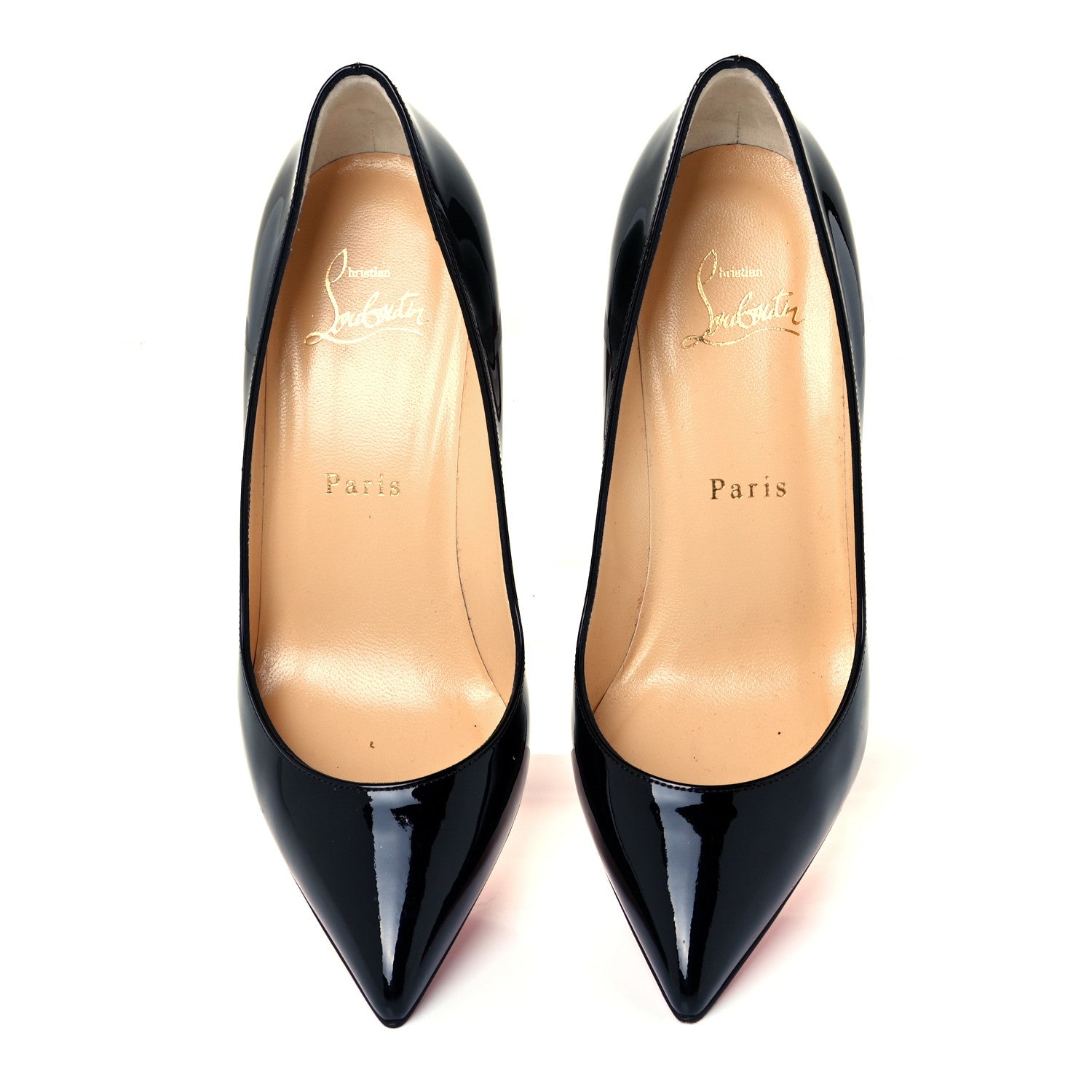 Christian Louboutin Patent Pigalle 85 Pumps 36 Black 5 of 10