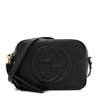 Gucci Pebbled Calfskin Small Soho Disco Bag Black 1 of 11