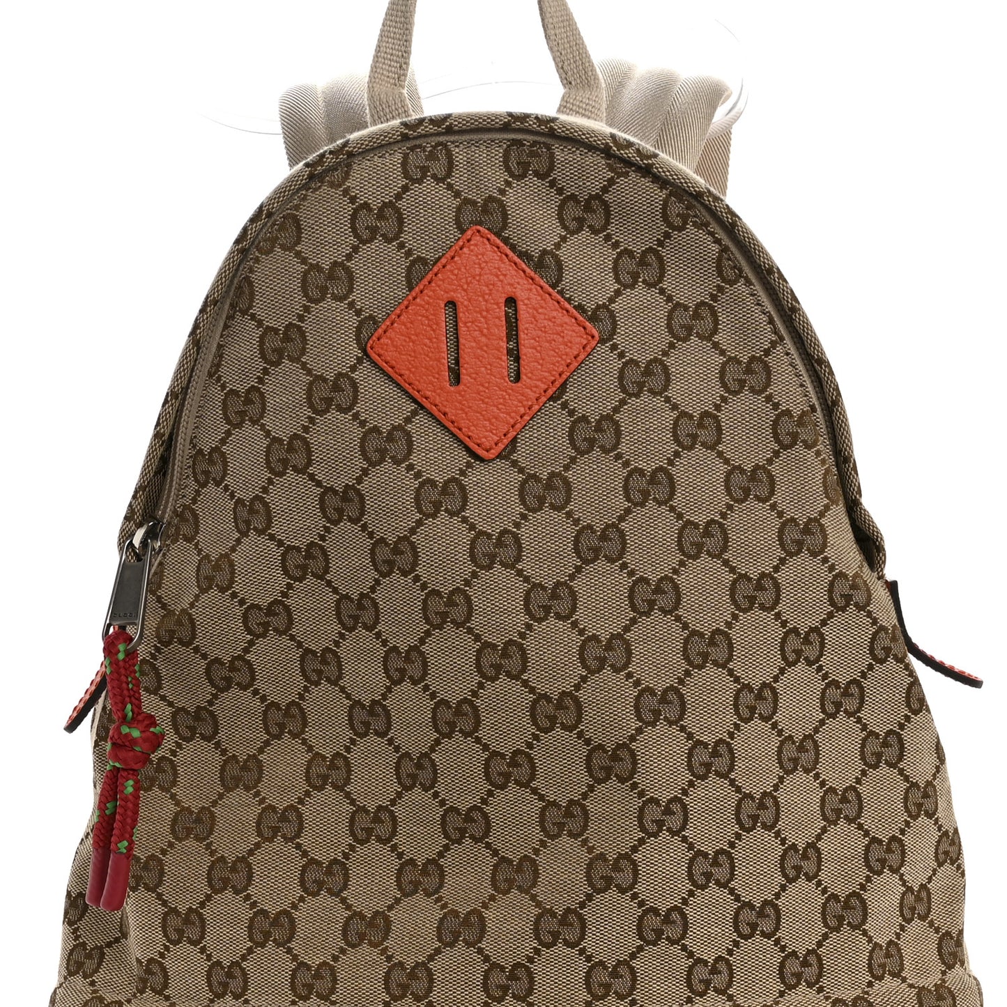 X THE NORTH FACE Monogram Textured Dollar Calfskin Embroidered Beige Ebony Mystic White Deep Orange