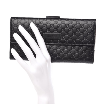 Gucci Soft Microguccissima Continental Zip Wallet Black 2 of 13
