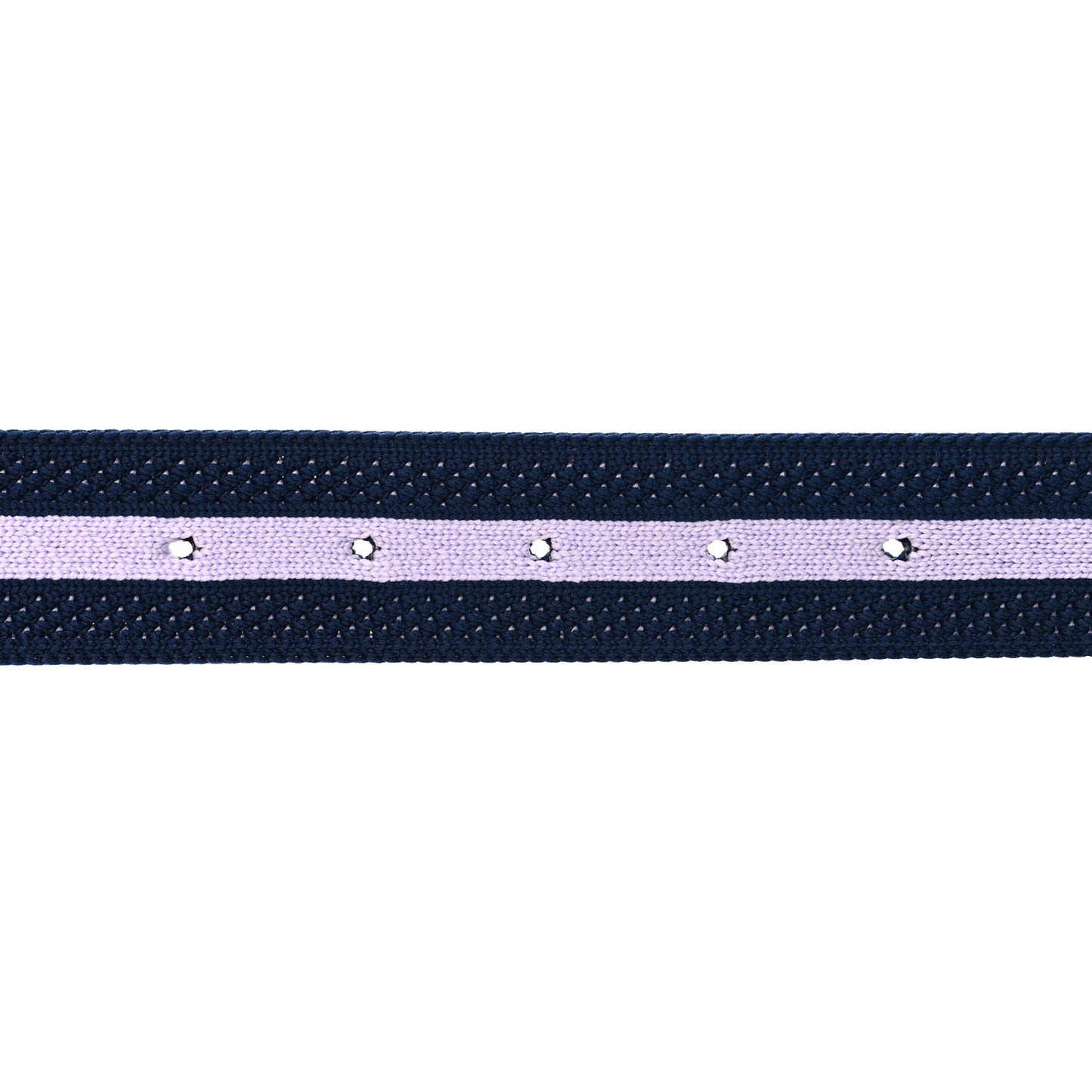 Nylon Mesh 32mm Jumbo Team Belt M Bleu Indigo Parme