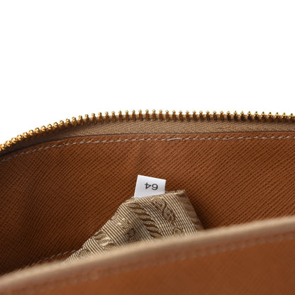 Prada Saffiano Lux Bauletto Caramel 9 of 10